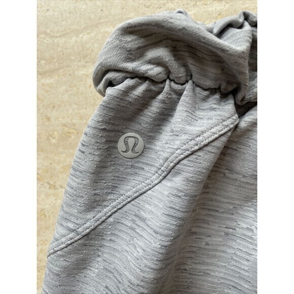 Lululemon Women Jogger Camo Heather Grey Size 10 Texture Active Run - Picture 6 of 7